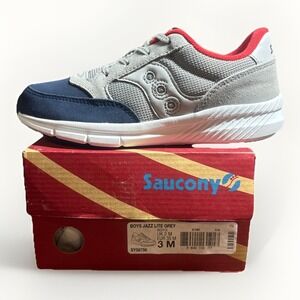 Saucony SY-B Jazz Lite Sneakers Boys Grey Size 3